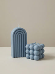 Arch & Bubble Candle Duo