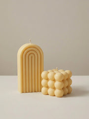 Arch & Bubble Candle Duo