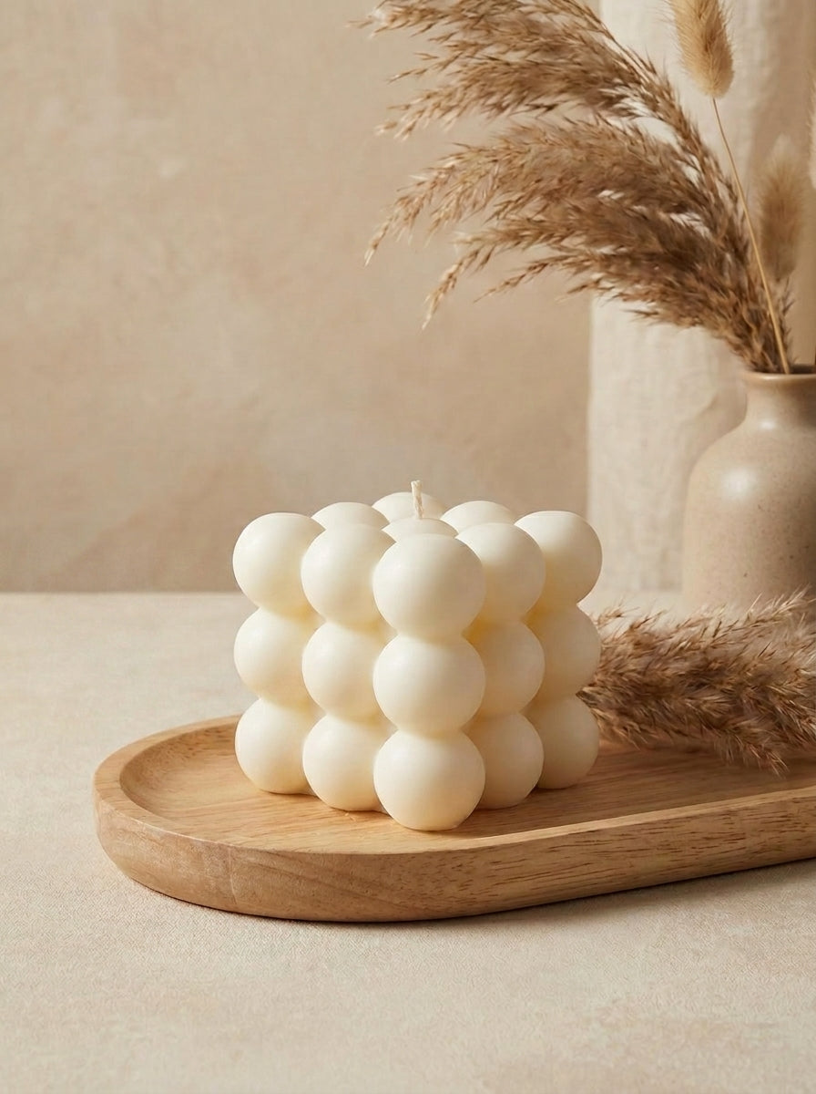 Solid Bubble Candle