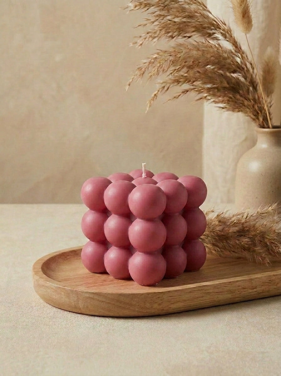 Solid Bubble Candle