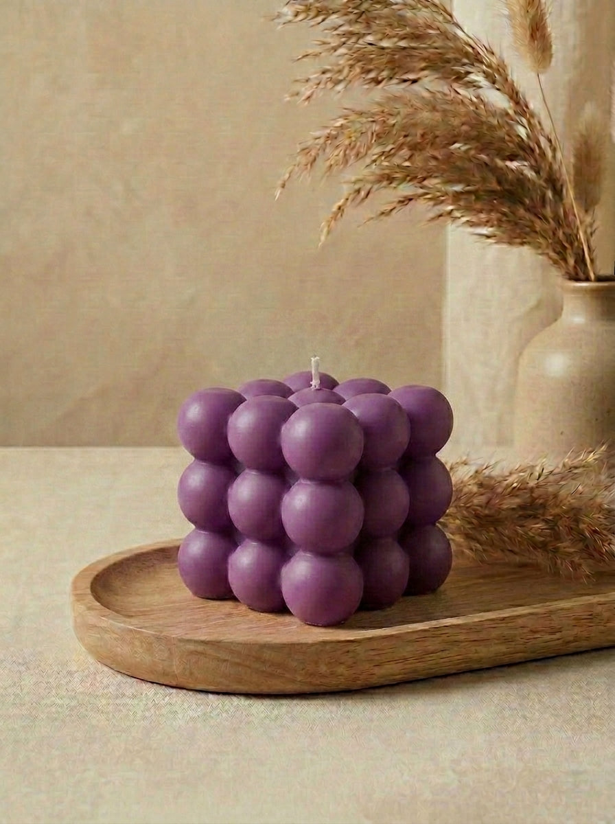 Solid Bubble Candle