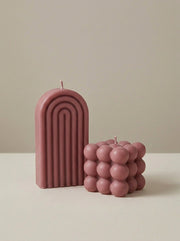 Arch & Bubble Candle Duo