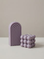 Arch & Bubble Candle Duo