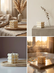Solid Bubble Candle