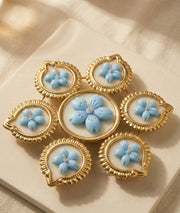 Cherry Blossom Diya Urli